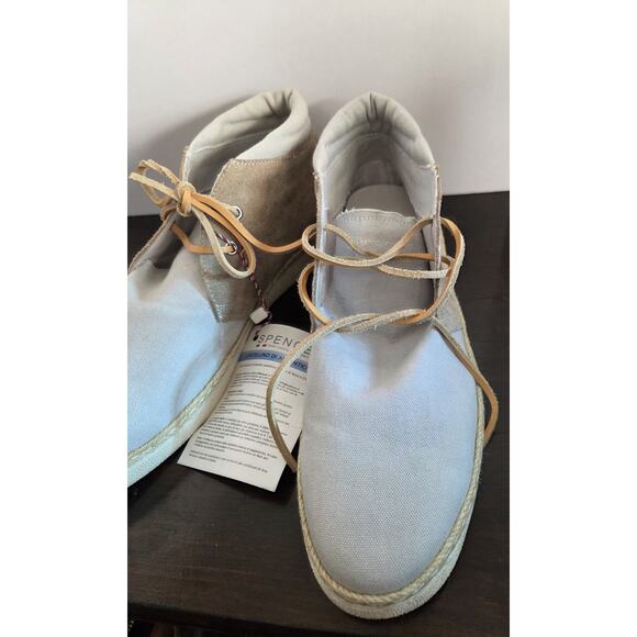 New Be Positive x Spence Chukka Boot Canvas Suede Cream Tan Size 44 (US 10.5) main image 6